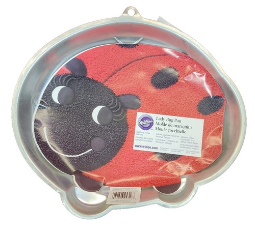 Lady bug wilton - cake, pan